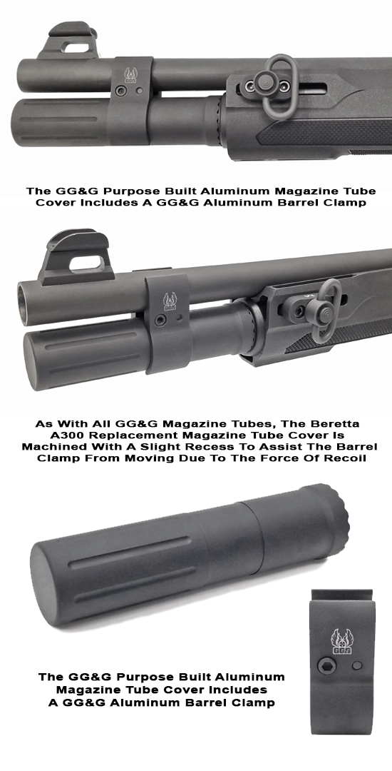Magtube Solution 3 Shotgun Mount - Flashlight & Sling Mount For 12 Gauge 1 Inch Magazine Tubes