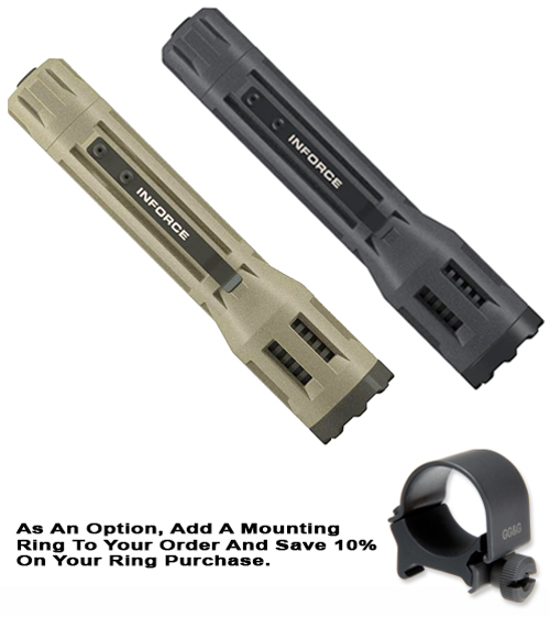 INFORCE 9VX LED Tactical Flashlight