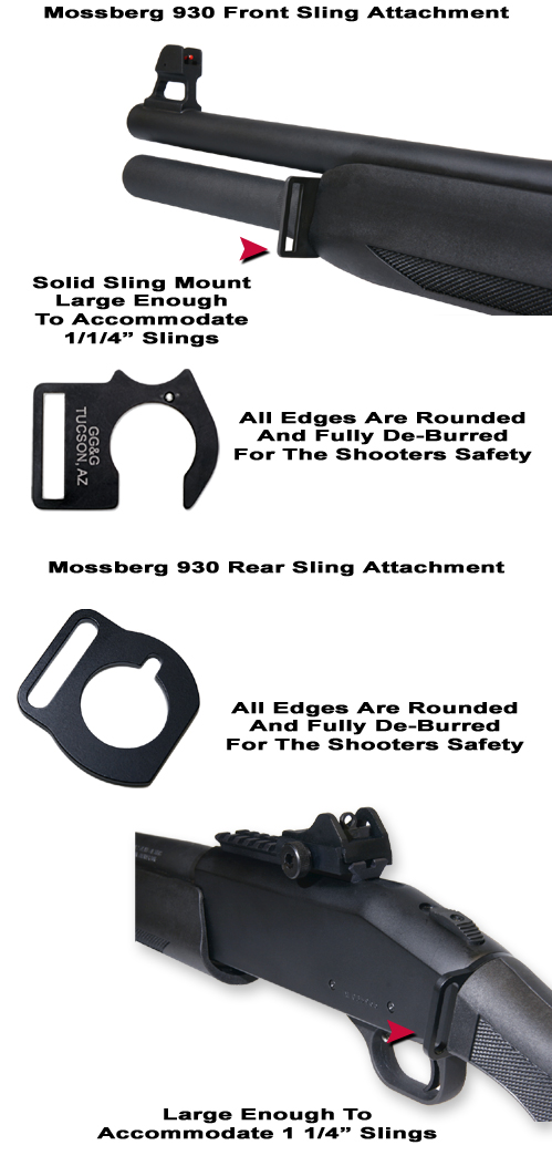 Mossberg 930 Front & Rear Sling Attachments