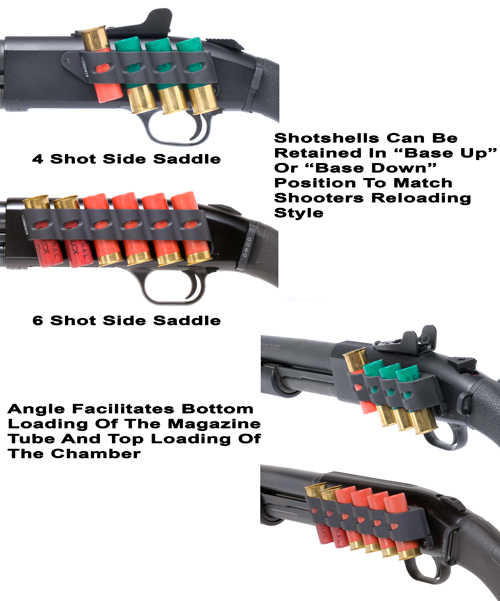 Mossberg 500/590 Side Saddle Shell Holder Mossberg 500/590 Side Saddle Shell Holder
