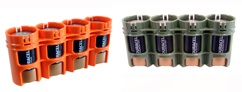 Size D Four Pack Battery Caddy