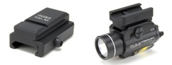 Tactical Flashlight <br/>Rail Adapter For Dovetails