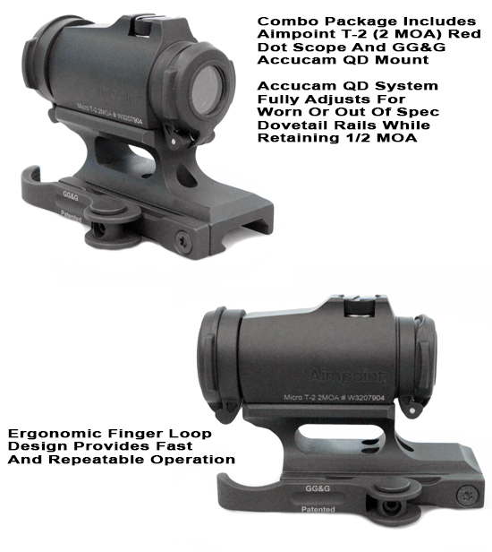 Aimpoint T-2 Micro 2 MOA Combo Package Deal