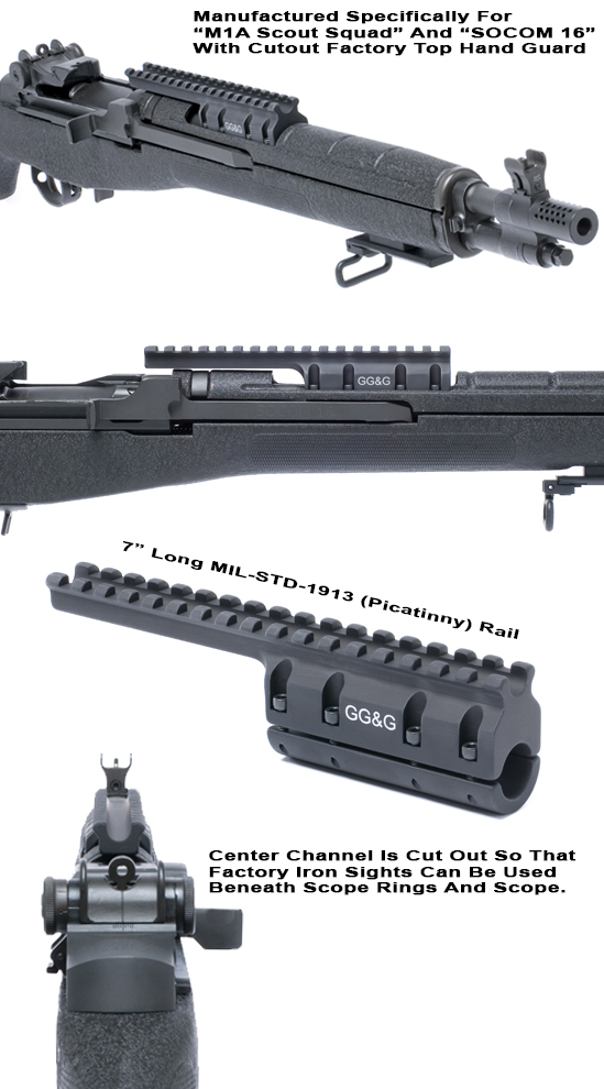 thumbnail image 2 of Trinity Weaver Scope Mount Rail For H&R 1871 12 Gauge Shotgun – Tactical Base 2 of 3