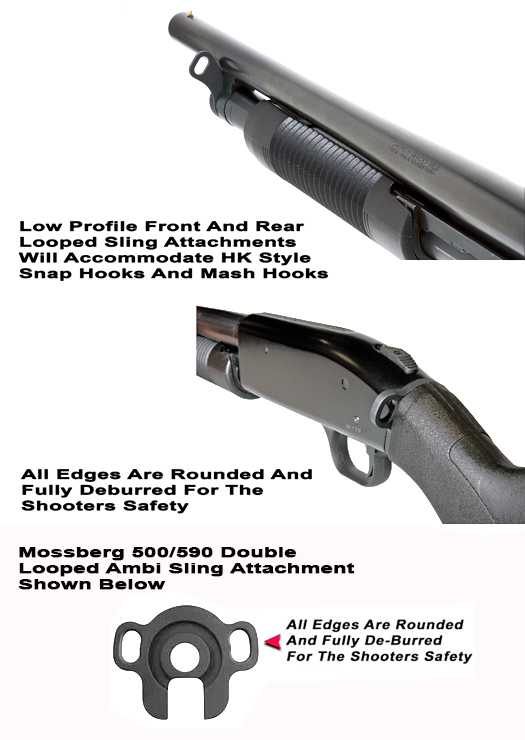 Mossberg 500 Rear / Single Point Sling Attachment-img-1