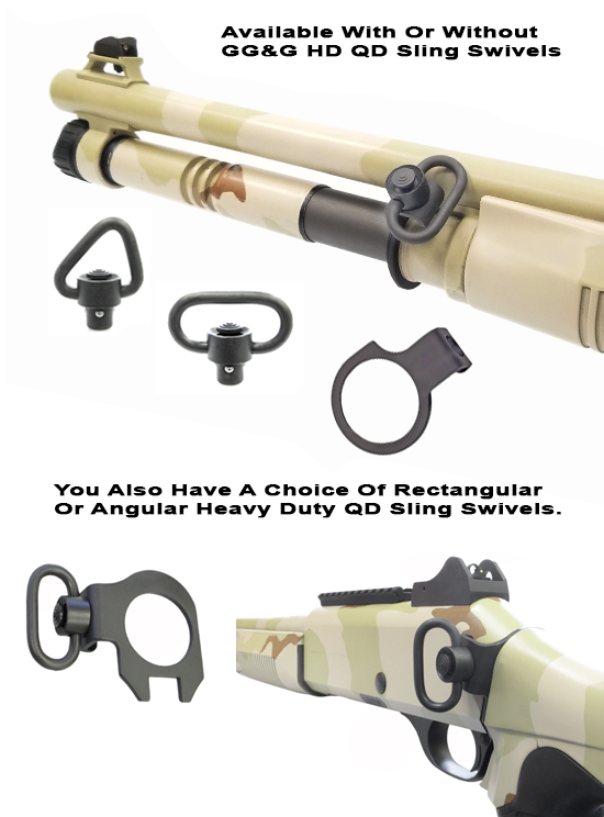 thumbnail image 2 of Quick Detach Sling Swivels 1.25" - Steel Rifle/Shotgun Attachment Clips (2 Pack) 2 of 5