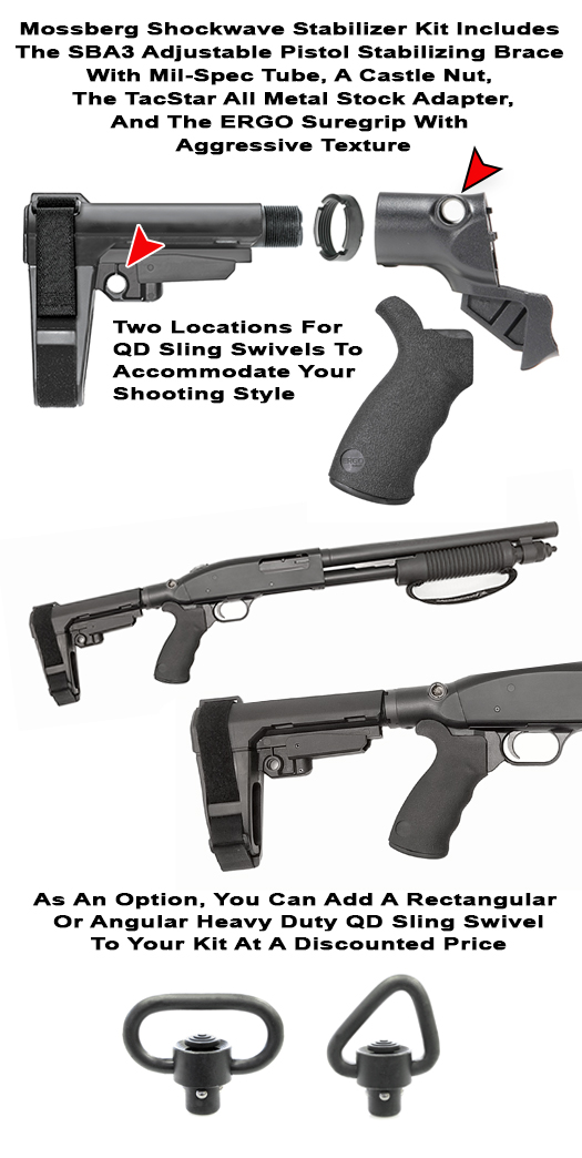 Mossberg Shockwave Brace Kit Mossberg Shockwave Brace Kit