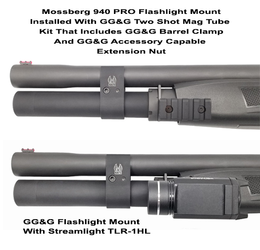 Mossberg 940 PRO Light Mount With GG&G Accessories