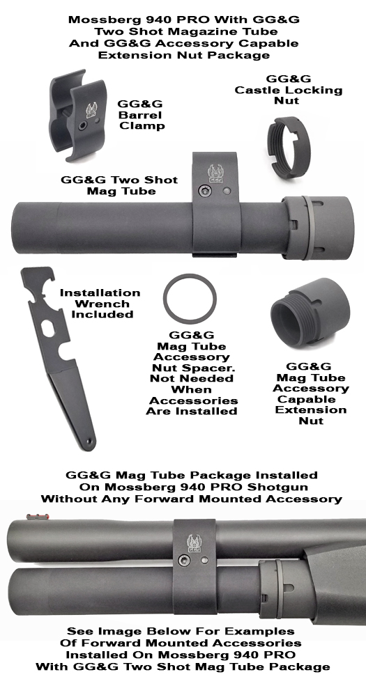 Mossberg 940 PRO Shotgun Magazine Tube Extension Kit