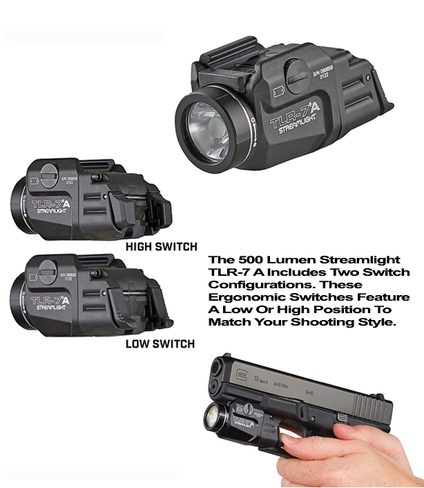 STREAMLIGHT TLR-7A Weapon Light White LED