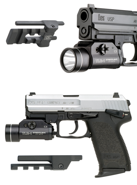 HK USP Picatinny Rail Flashlight And Laser Mounts HK USP Picatinny Rail Flashlight And Laser Mounts