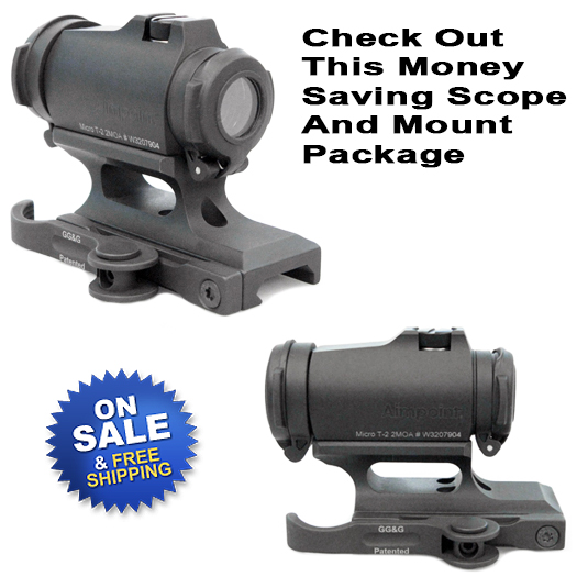 Aimpoint T-2 Micro 2 MOA Combo Package Deal
