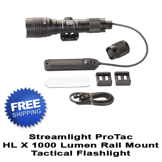 Streamlight ProTac Rail Mount HL X 1000 Lumen Flashlight