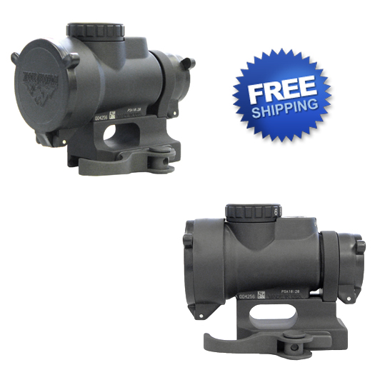 Quick Detach Trijicon MRO Scope Mount With Lens Covers