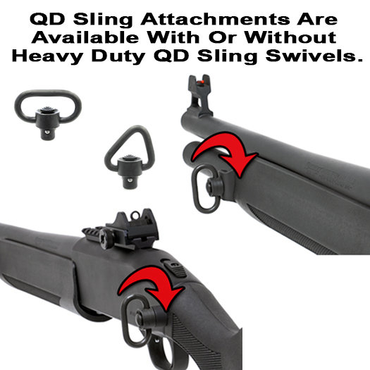 Mossberg 930 Front & Rear Quick Detach Sling Attachments