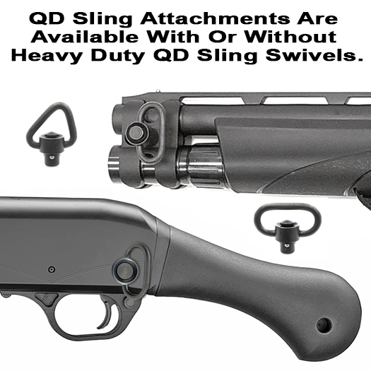 Remington TAC-13 Quick Detach Front And Rear Sling Attachments