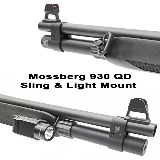 Mossberg 590 Quick Detach Sling And Flashlight Mount
