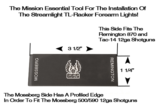 Mossberg And Remington Shotgun Forearm Installation Tool