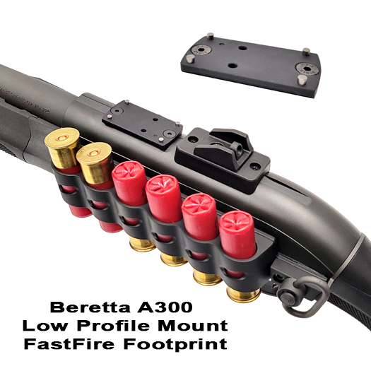 Beretta A300 Red Dot Scope Mount- FastFire 3 and 4  Footprint