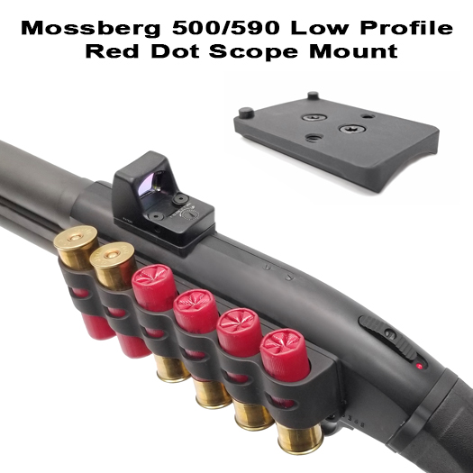 Mossberg 500 and 590 Red Dot Scope Mount