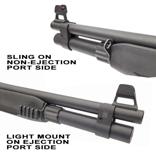 Mossberg 930 Looped  Sling And Light Mount Split Version