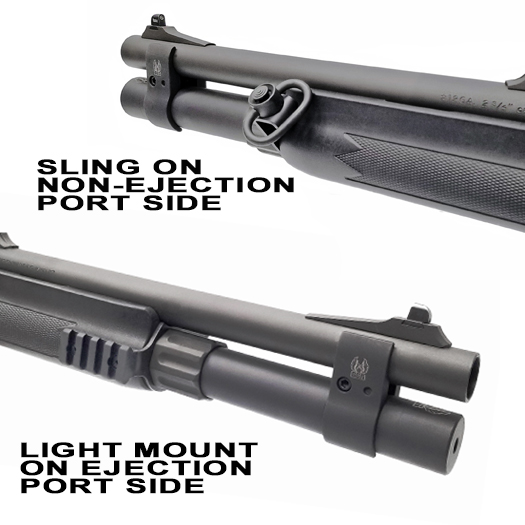 Remington 1100 1187 Quick Detach Sling And Light Mount Split Version