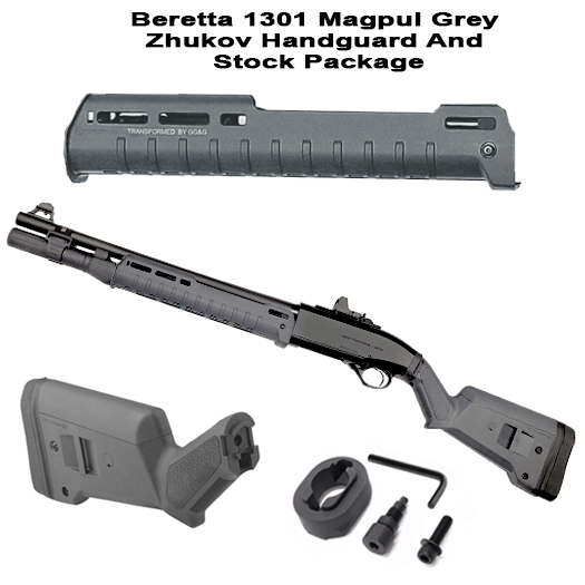 Beretta 1301 Grey Zhukov Handguard  & Grey Stock Package
