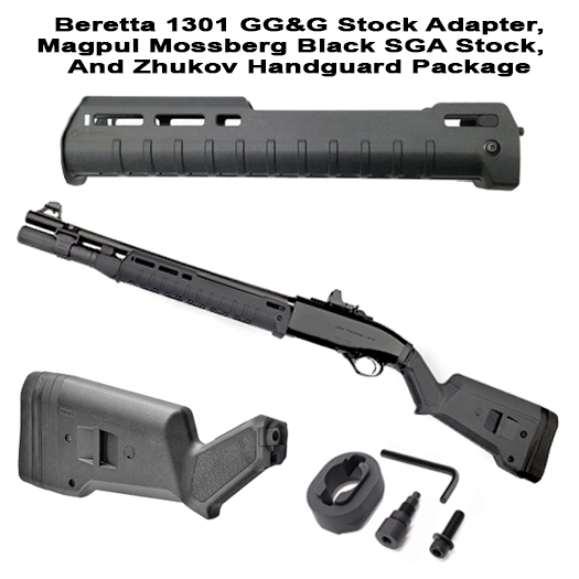Beretta 1301 Zhukov Handguard And Magpul Stock Package