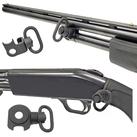 Mossberg 500 .410 Quick Detach Front And Rear Sling Attachments
