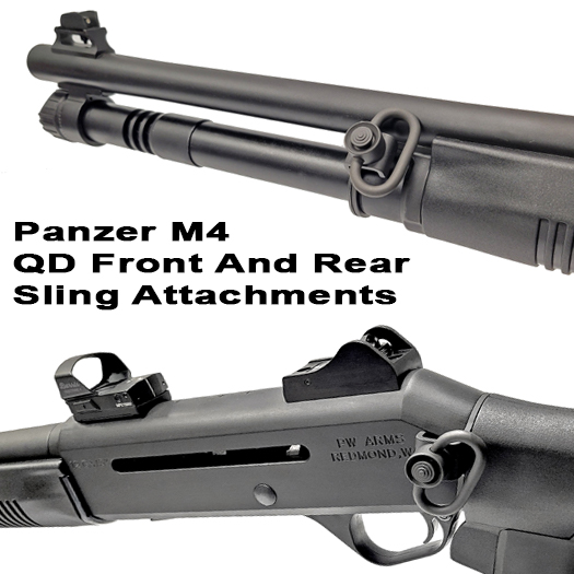 Panzer M4 Quick Detach Front And Rear Sling Attachments