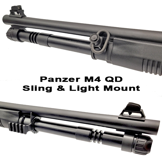 Panzer M4 Quick Detach Sling And Flashlight Mount