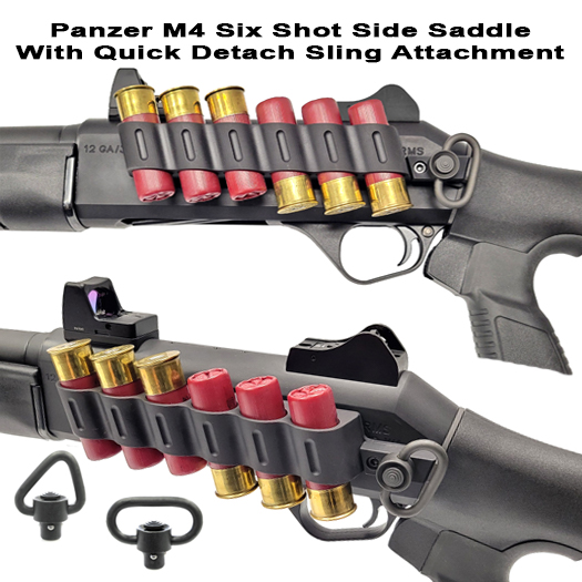 Panzer M4 Side Saddle With QD Sling Attachment