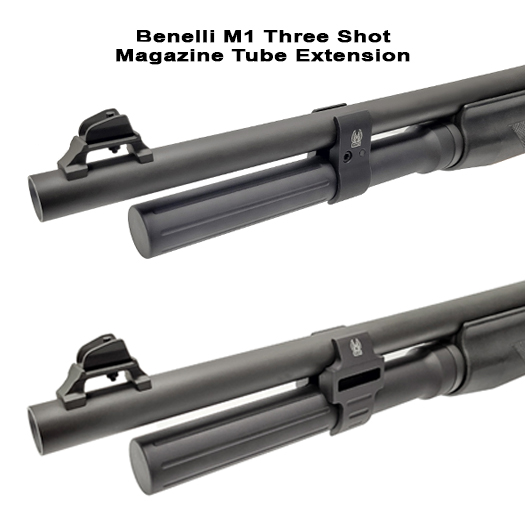 Benelli M1 3-Shot Magazine Tube Extensions