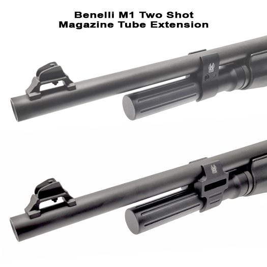 Benelli M1 2-Shot Magazine Tube Extensions
