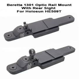Holosun HE509T Optic With GG&G Beretta 1301 Optic Rail Mount With Half Or Full Ghost Ring
