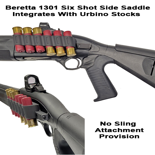 Beretta 1301 Side Saddle Shell Holder For Urbino Stocks