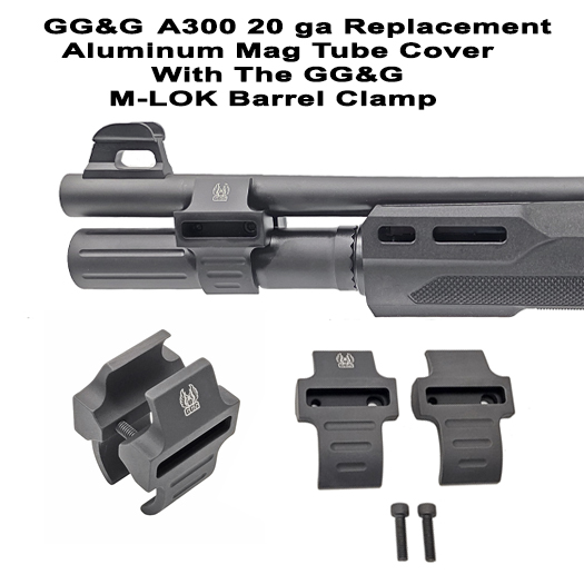 Beretta A300 20 ga Ultima Patrol Replacement Magazine Tube Cover With M-LOK Barrel Clamp