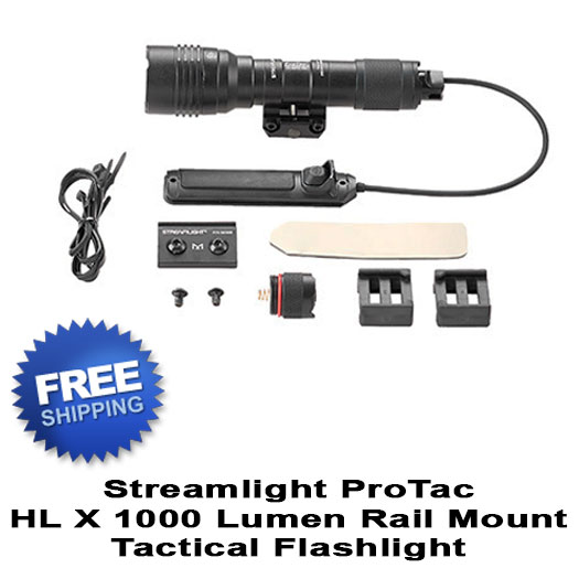 Streamlight ProTac Rail Mount HL X 1000 Lumen Flashlight