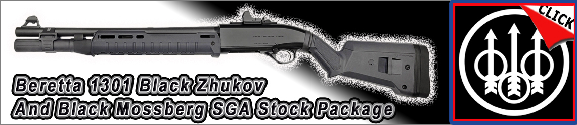 Beretta 1301 Black Zhukov & Mossberg Stock Package