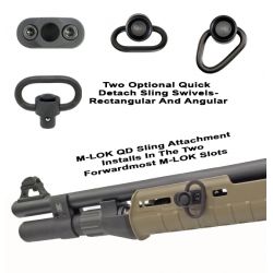 M-LOK QD Sling Mount For Zhukov Handguard