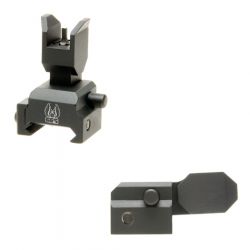 Spring Actuated Flip Up Front Sight For Tactical Forearms