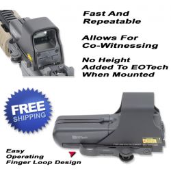 EOTech Scope Accucam Quick Detach Mounting System For The 511, 512, 551 And 552 Red Dot Scope
