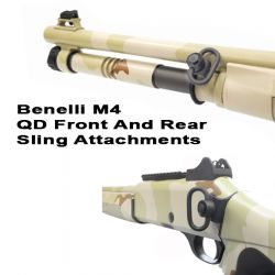 Benelli M4 Quick Detach Front And Rear Sling Attachments