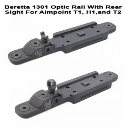 Beretta 1301 Optic Rail Mount For The Aimpoint H-1,H-2, T-1, T-2 Scopes