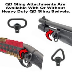 Remington 1100 1187 Quick Detach Front And Rear Sling Attachments