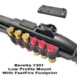Beretta 1301 Red Dot Scope Mount With FastFire 3 and 4  Footprint