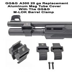Beretta A300 20 ga Ultima Patrol Replacement Magazine Tube Cover With M-LOK Barrel Clamp