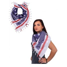 American Flag Shemagh, Desert Scarf