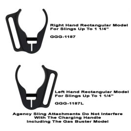 AR-15 Agency Rear Sling Attachments (Rectangular)