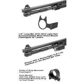 Benelli M4 Flashlight Mount